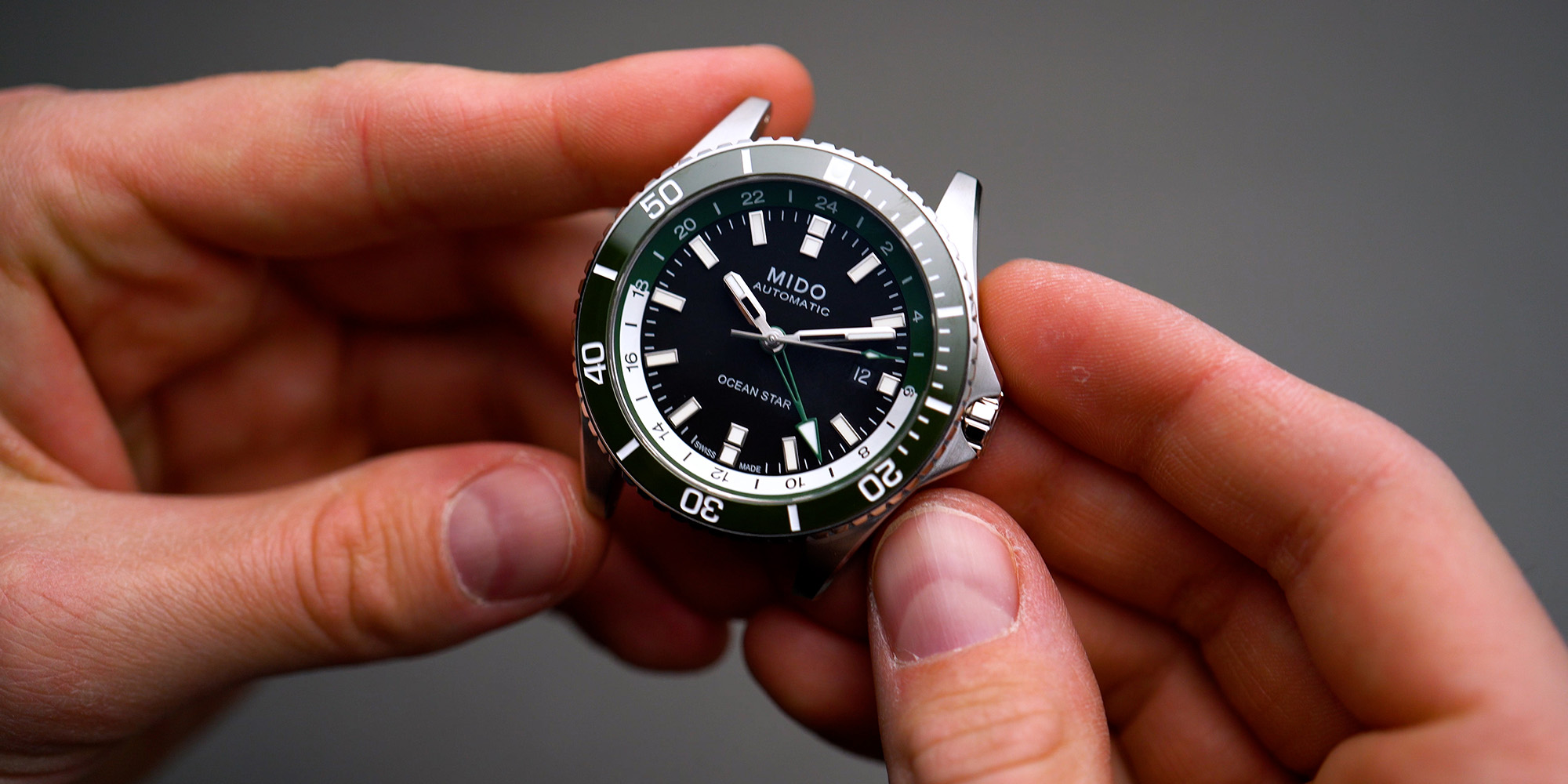 MIDO OCEAN STAR GMT ALTHERR EDITION ohne Band