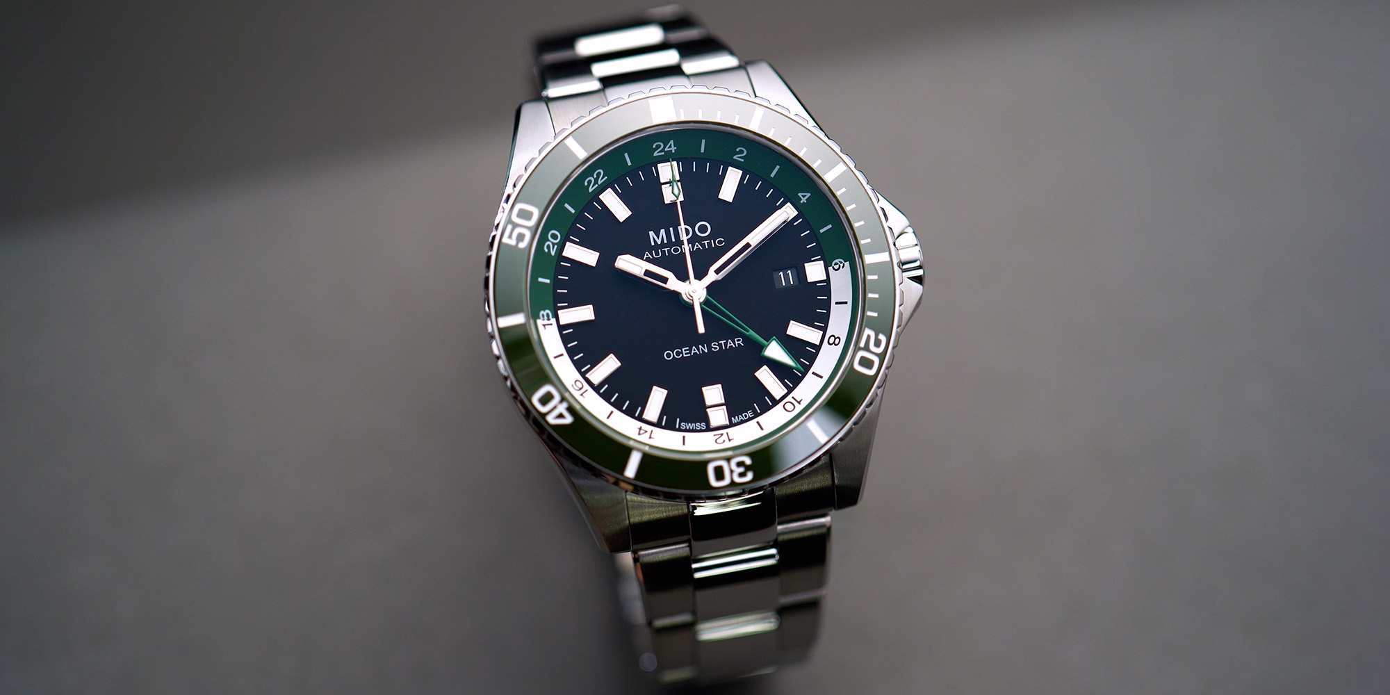 MIDO OCEAN STAR GMT ALTHERR EDITION Standing
