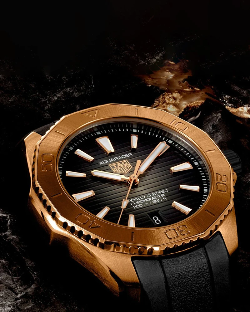 Neue TAG Heuer Aquaracer Professional Modelle in 18 K Gold