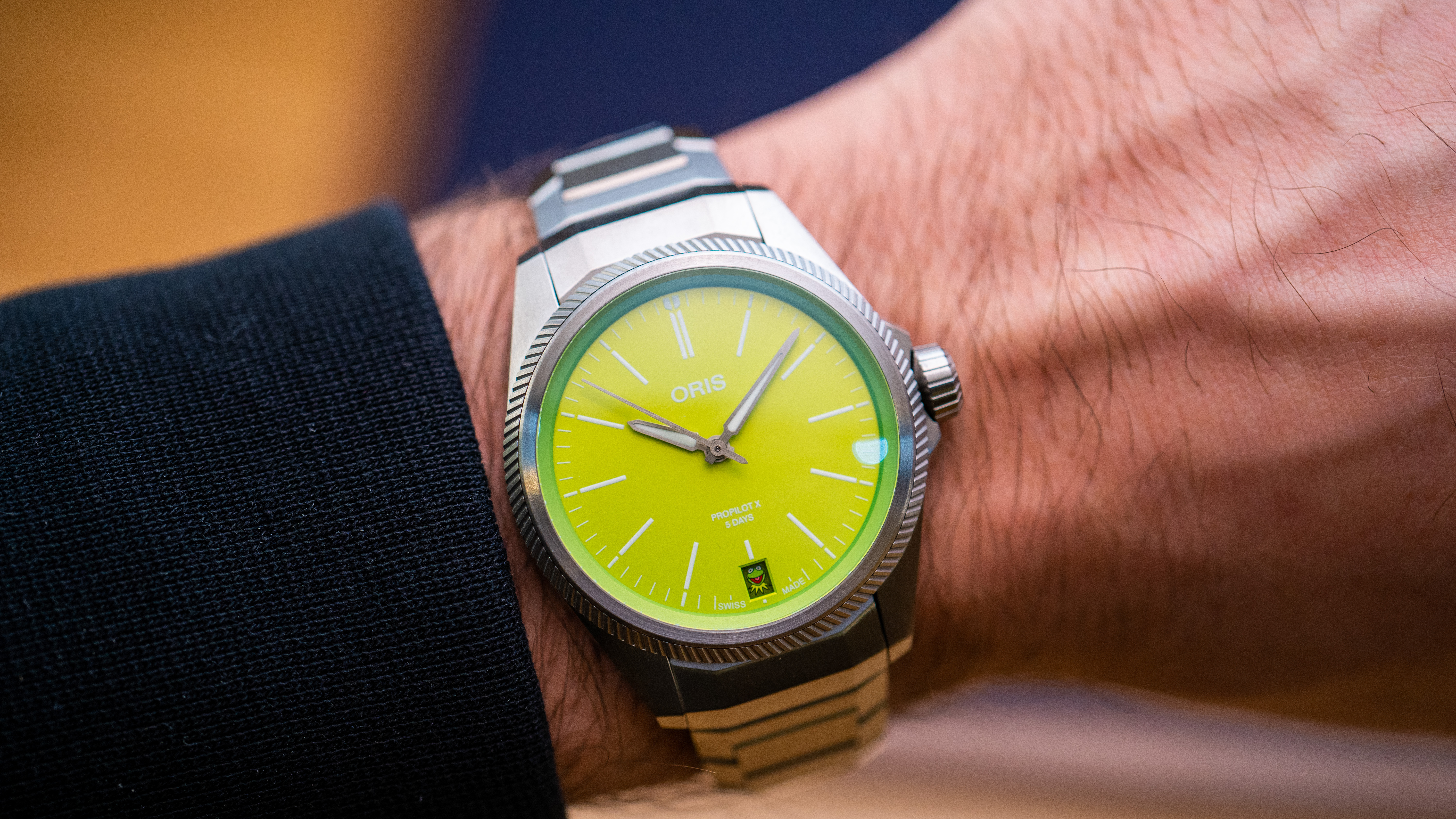 Oris Kermit Wristshot