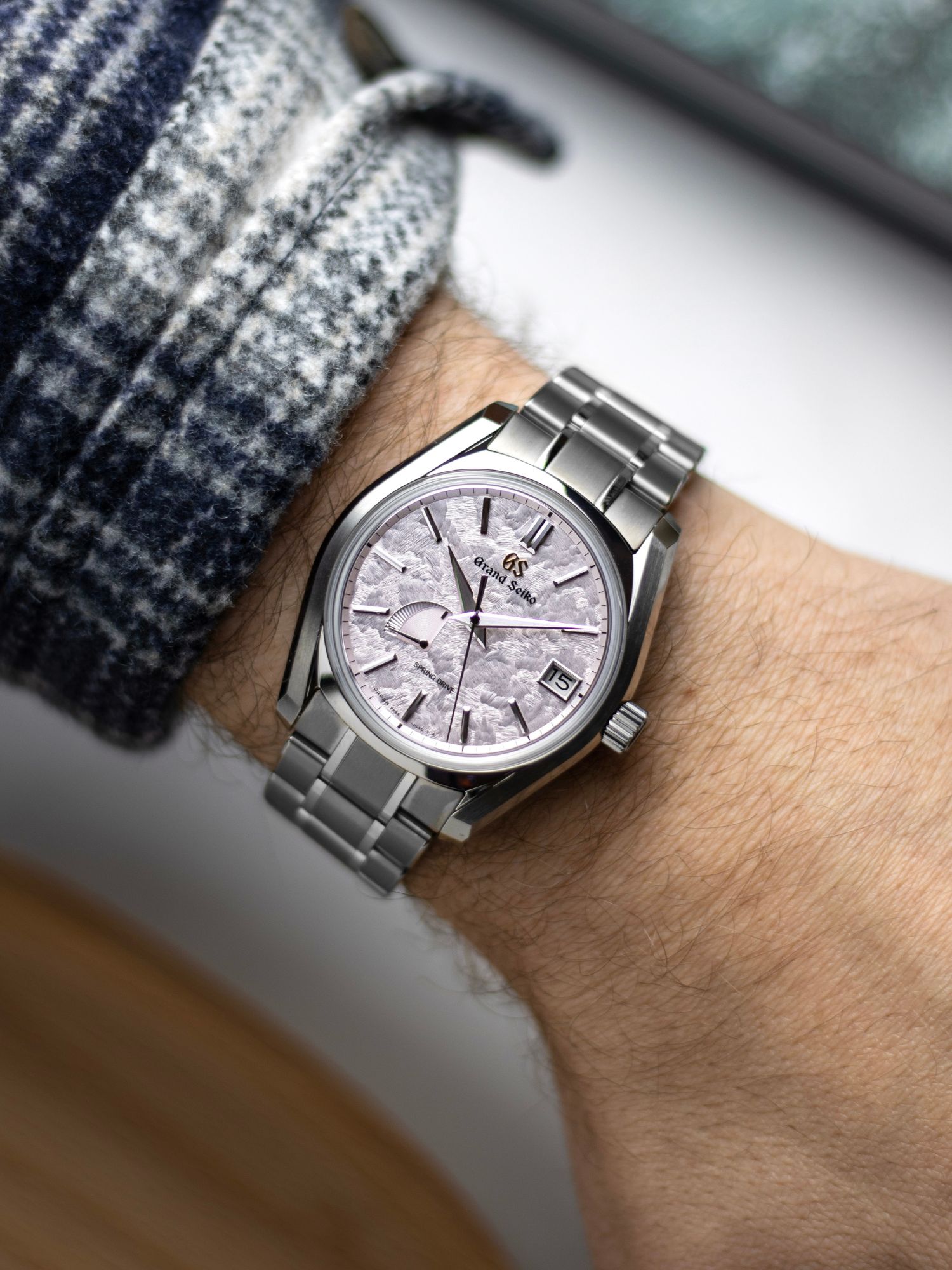 Grand Seiko Shunbun Wristshot