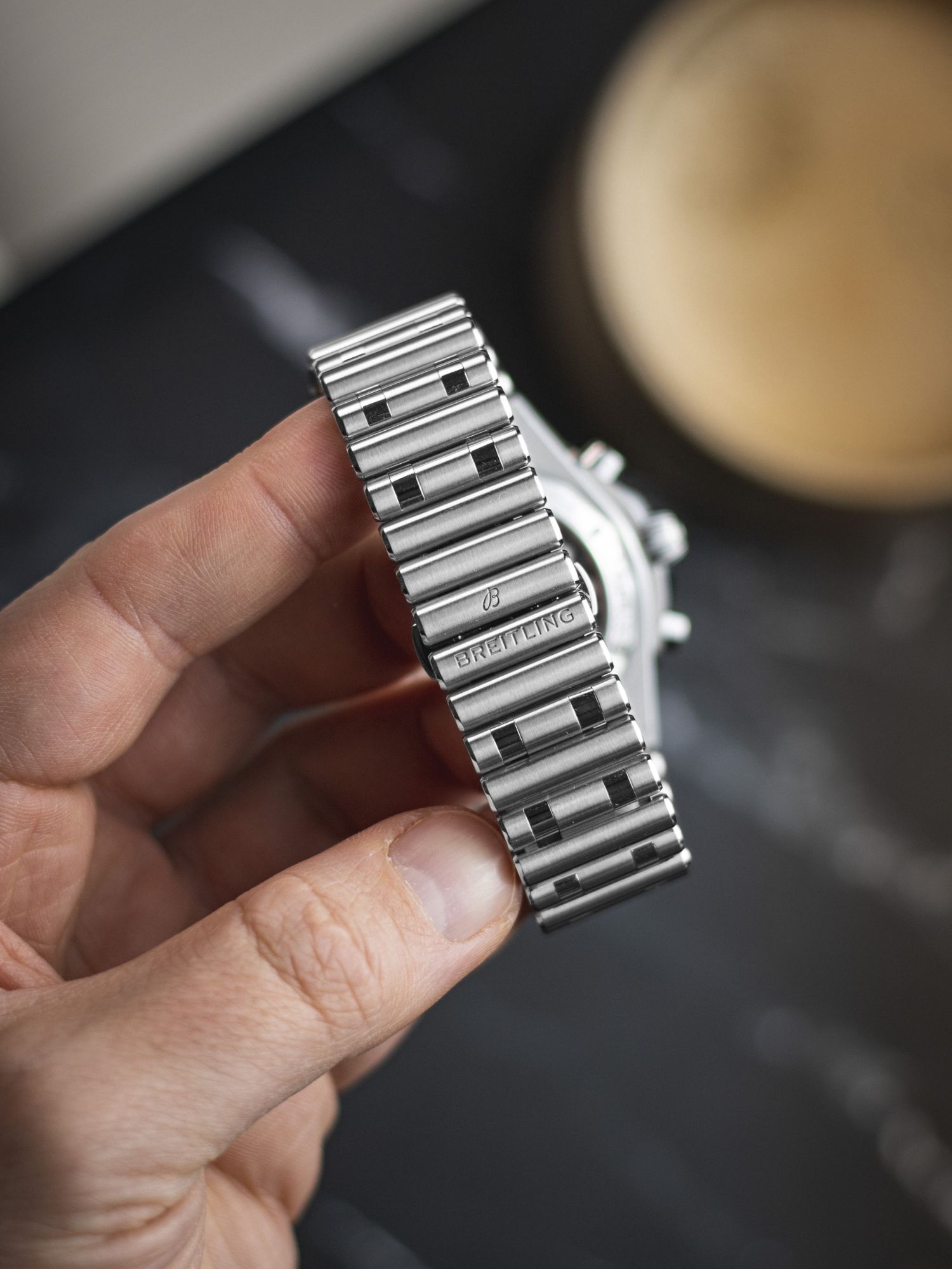 Armband der Breitling Chronomat B01 42