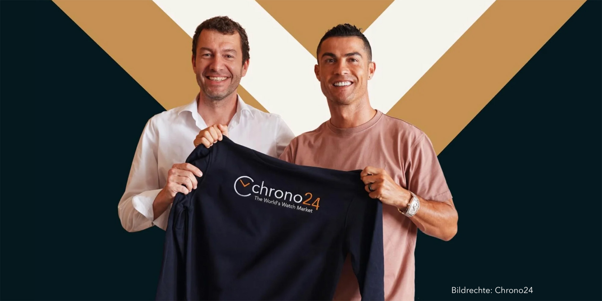 Cristiano Ronaldo beim führenden Online-Uhrenmarktplatz Chrono24
