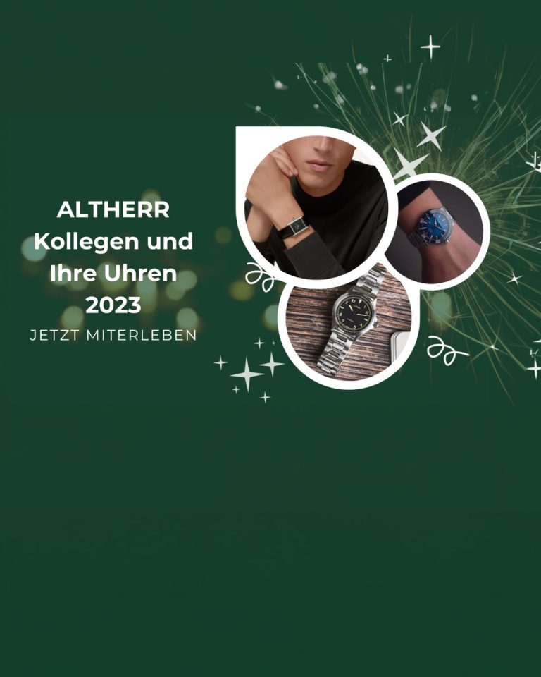 ALTHERR Kollegen und ihre Uhren 2023