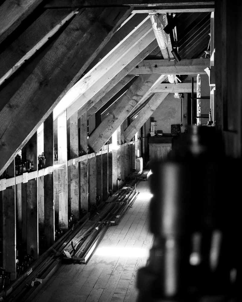 Dachboden der Zenith Manufaktur in Le Locle