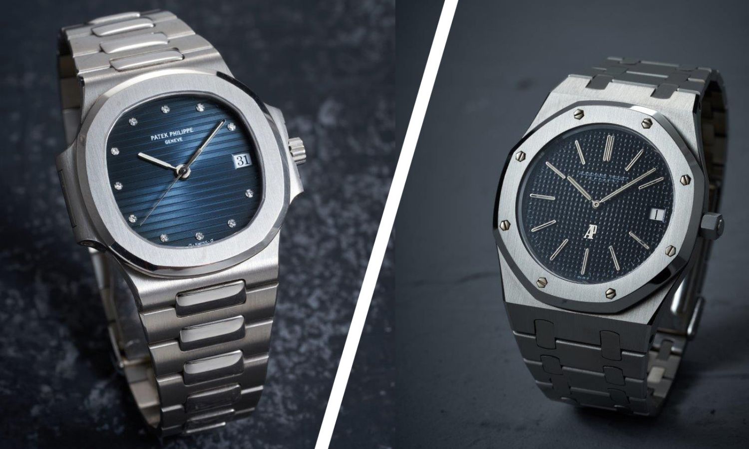 Patek Philippe Nautilus und Audemars Piguet Royal Oak