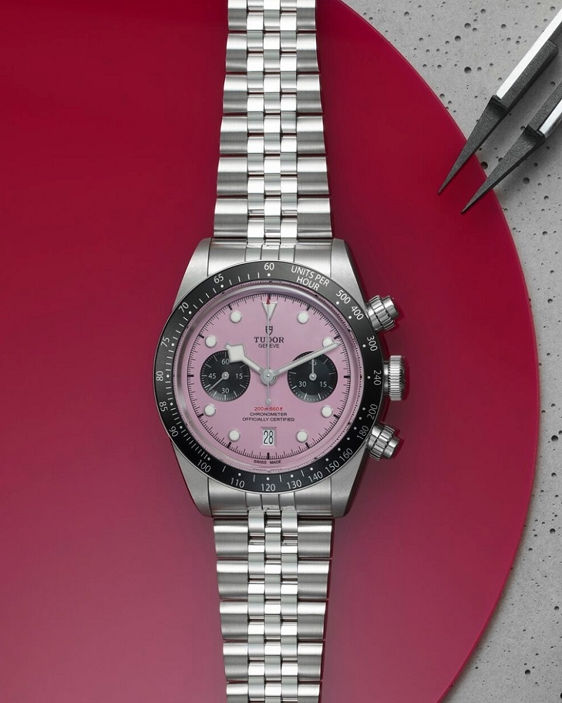 Think Pink mit dem neuen Chronographen von TUDOR