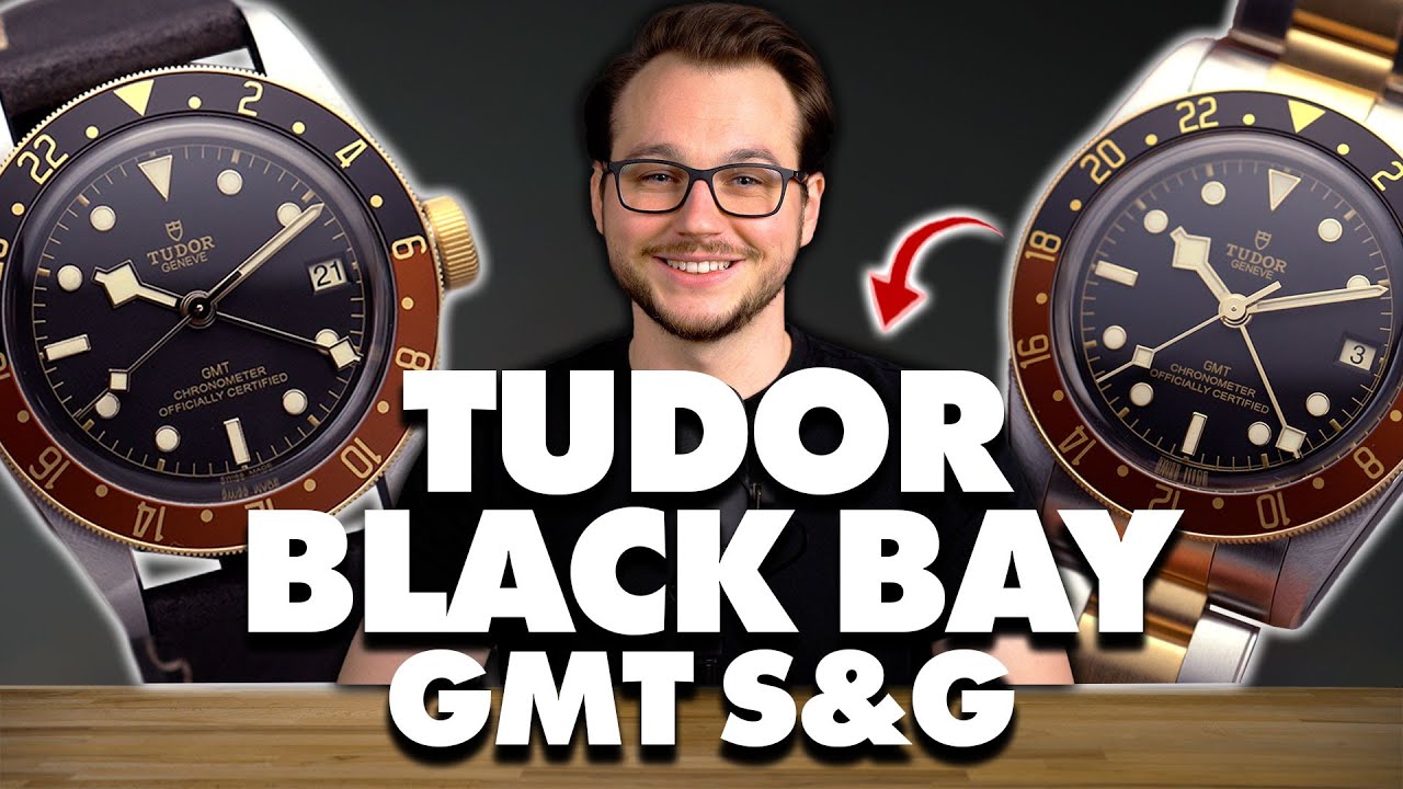 TUDOR Black Bay GMT S&G M79833MN-0003 Schwarzes Zifferblatt