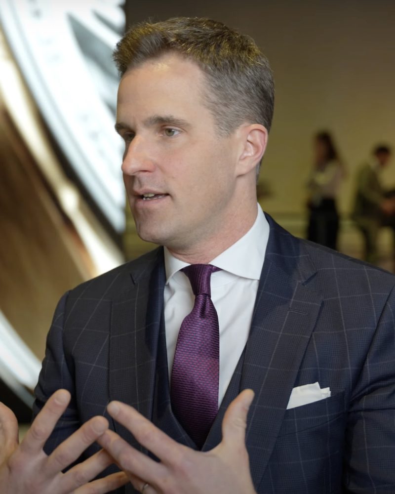 IWC Schaffhausen CEO Chris Grainger Herr im Interview auf der Watches & Wonders 2024
