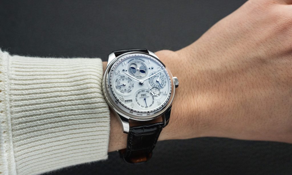 IWC Portugieser Eternal Calendar Wristshot