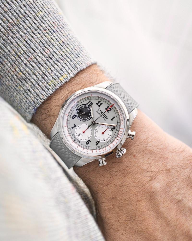 UNION Glashütte Belisar Chronograph am Handgelenk