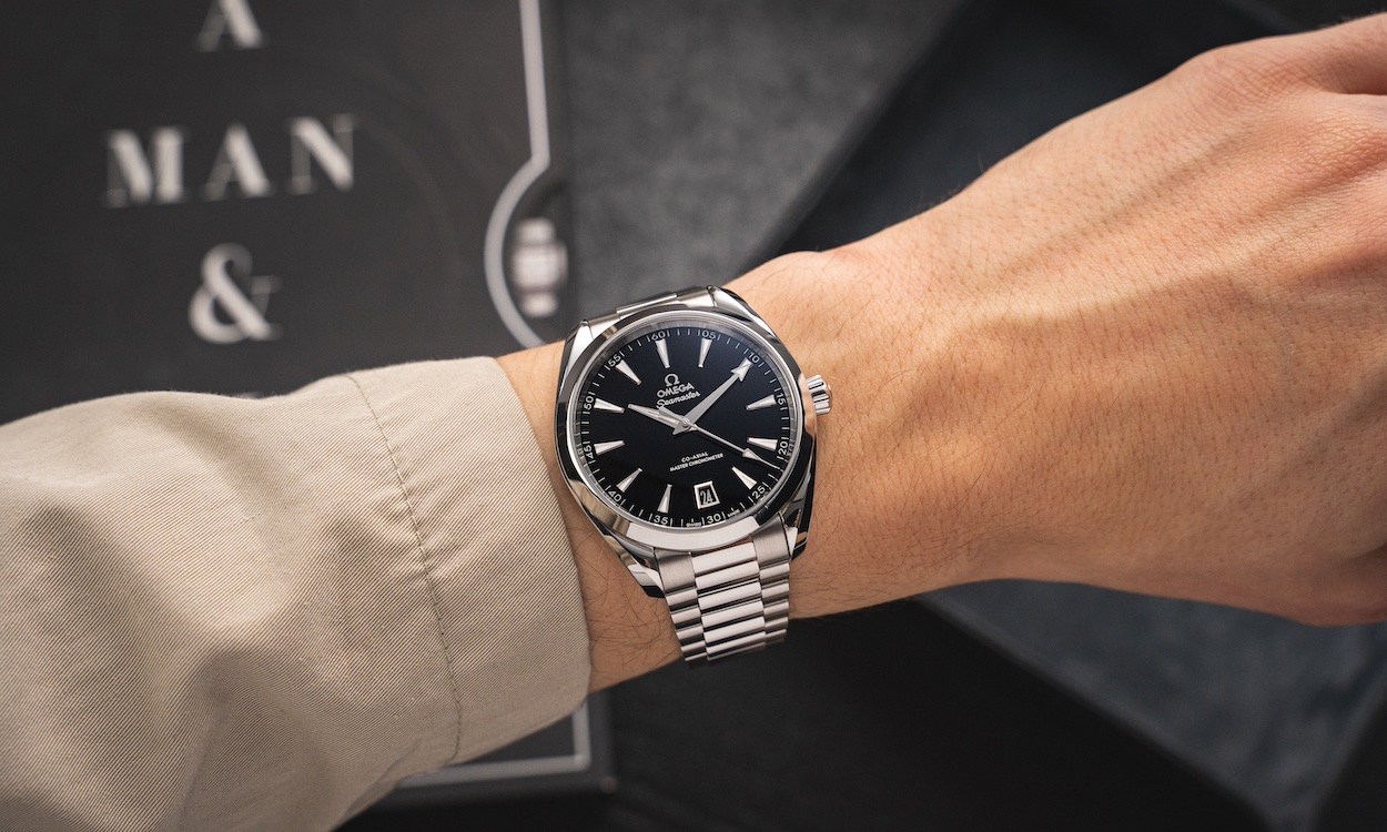 OMEGA Seamaster Aqua Terra mit Lack Zifferblatt