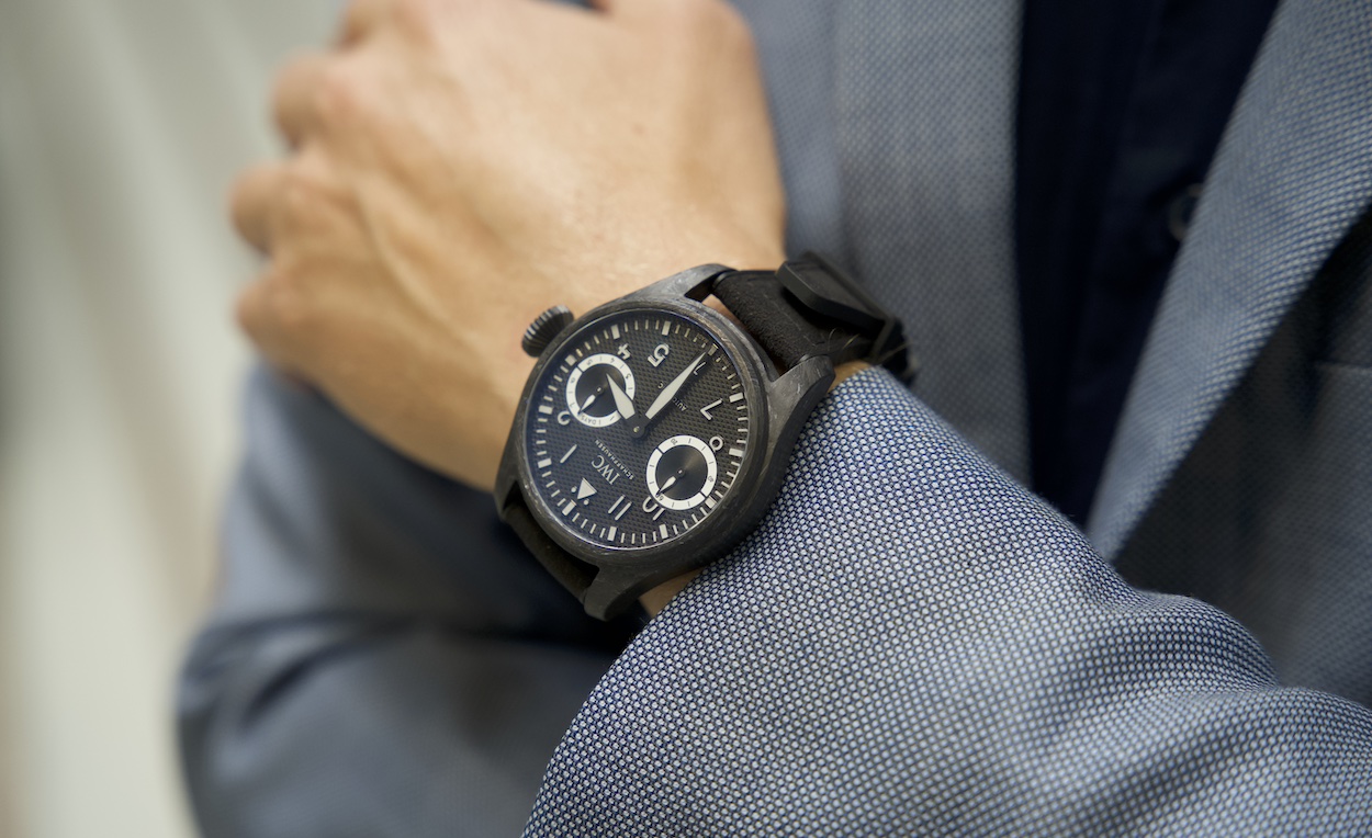 IWC Big Pilots Watch AMG G63 Wristshot