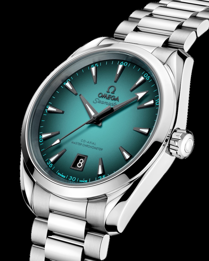 OMEGA Seamaster Aqua Terra mit türkisen Zifferblatt