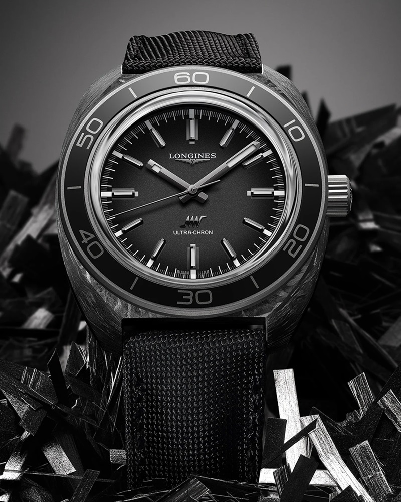 Longines Ultra-Chron Carbon: Die erste Carbon Uhr der Marke