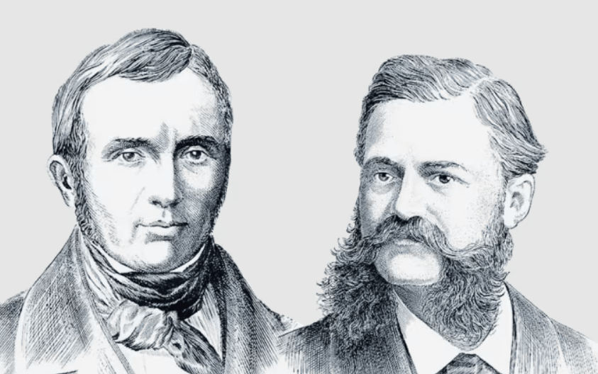 Auguste Agassiz und Ernest Francillon sind die Gründer von Longines