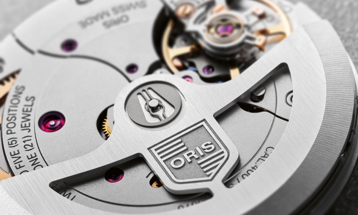 Oris Calibre 400 in Nahaufnahme