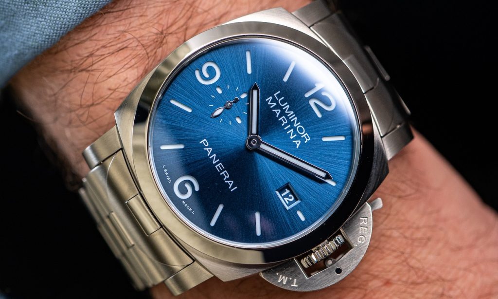 Panerai Luminor Marina PAM03323 am Handgelenk