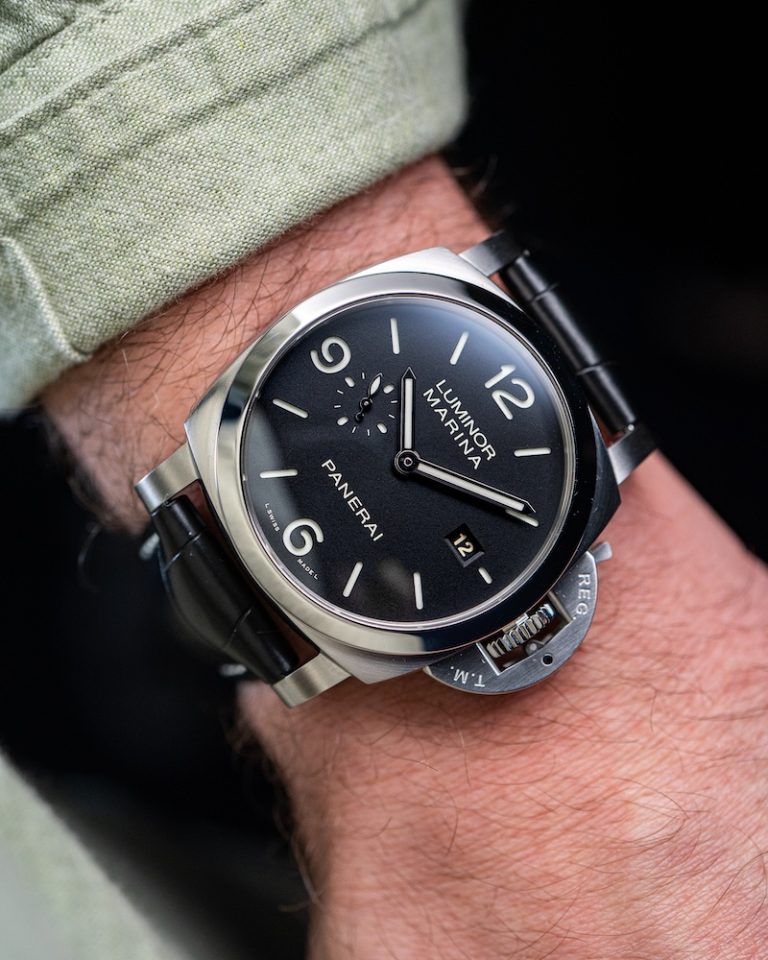 Panerai Luminor PAM03312 Wristshot