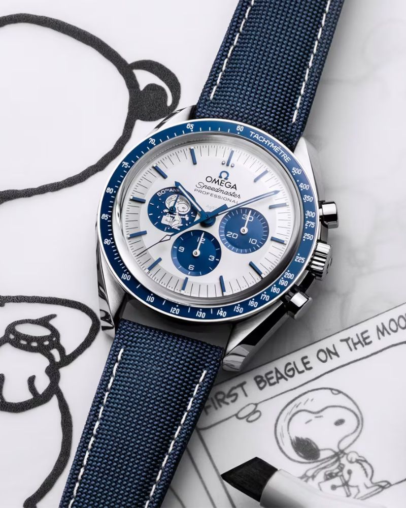 OMEGA & Snoopy: Wie eine Speedmaster 1970 drei Leben rettete
