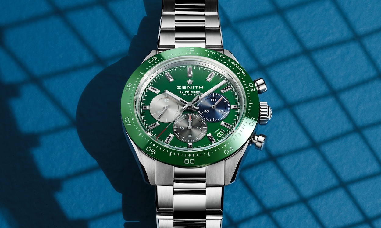 Zenith Chronomaster Sport El Primero mit grünen Zifferblatt