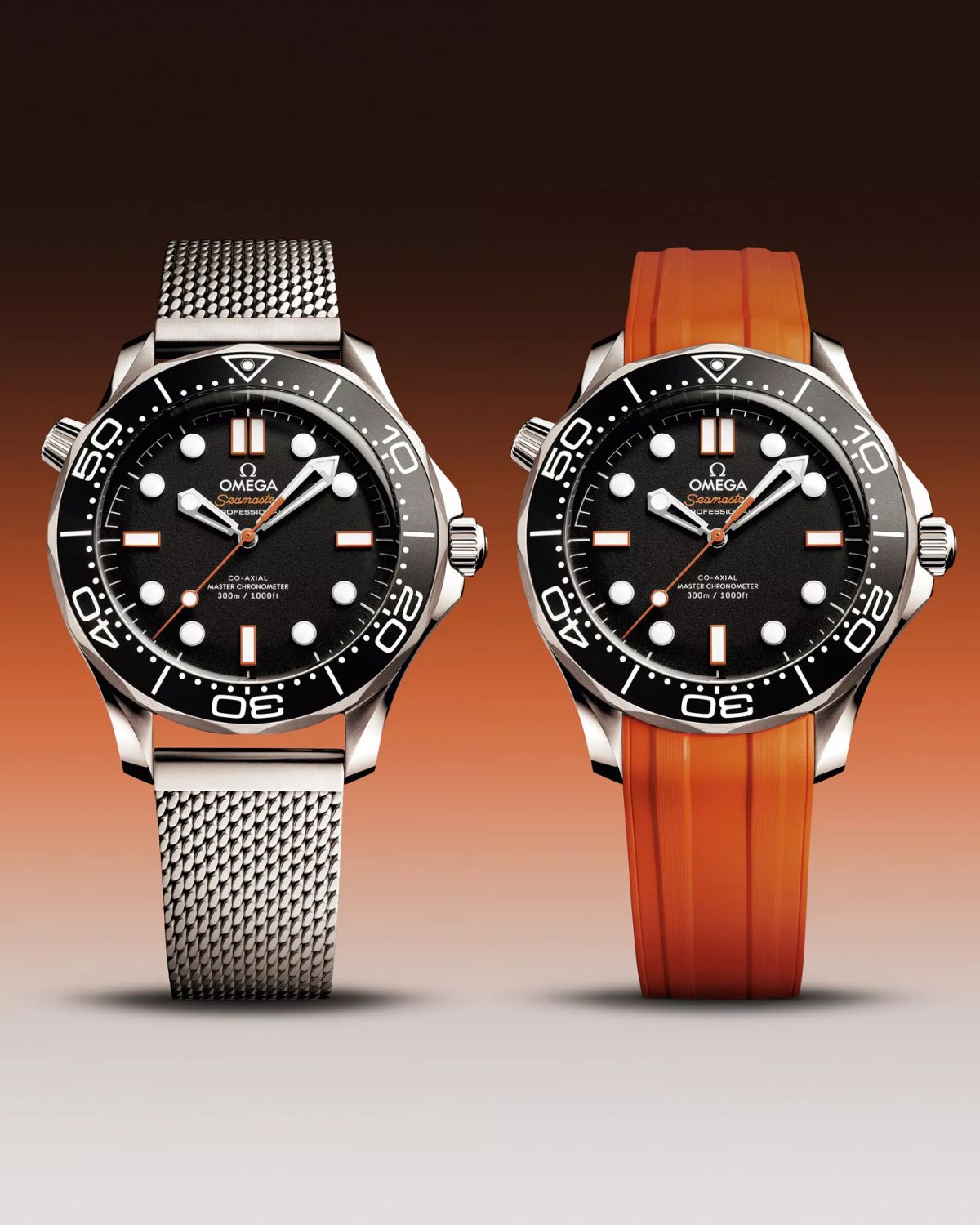 Diese OMEGA Seamaster Diver 300M erstrahlt in sattem Orange featured image