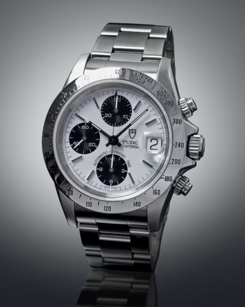 Seitlicher Blick auf die TUDOR Oysterdate Prince Date Chronograph 79280