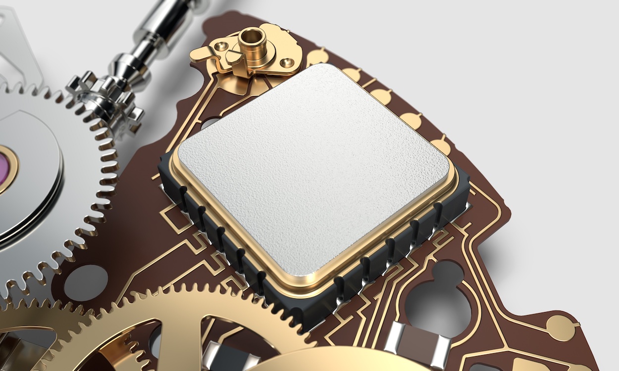 Nahaufnahme des Grand Seiko Kalibers 9RB1