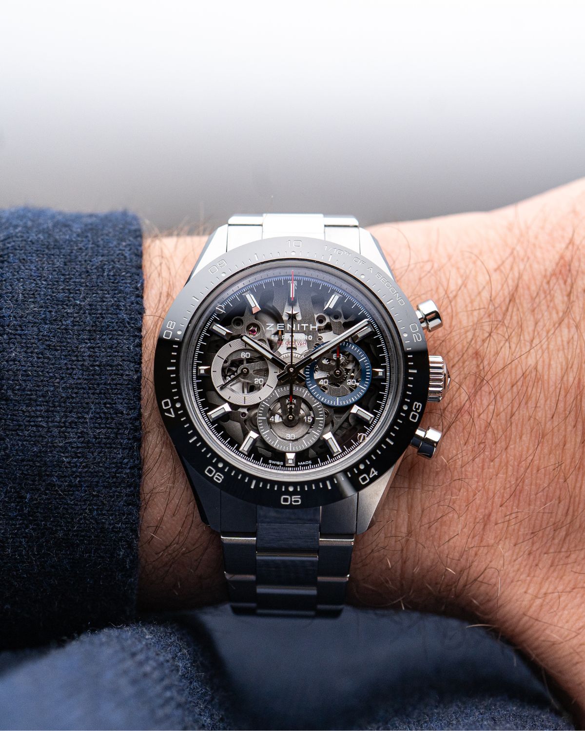 ZENITH präsentiert die Skeleton-Version der Chronomaster Sport