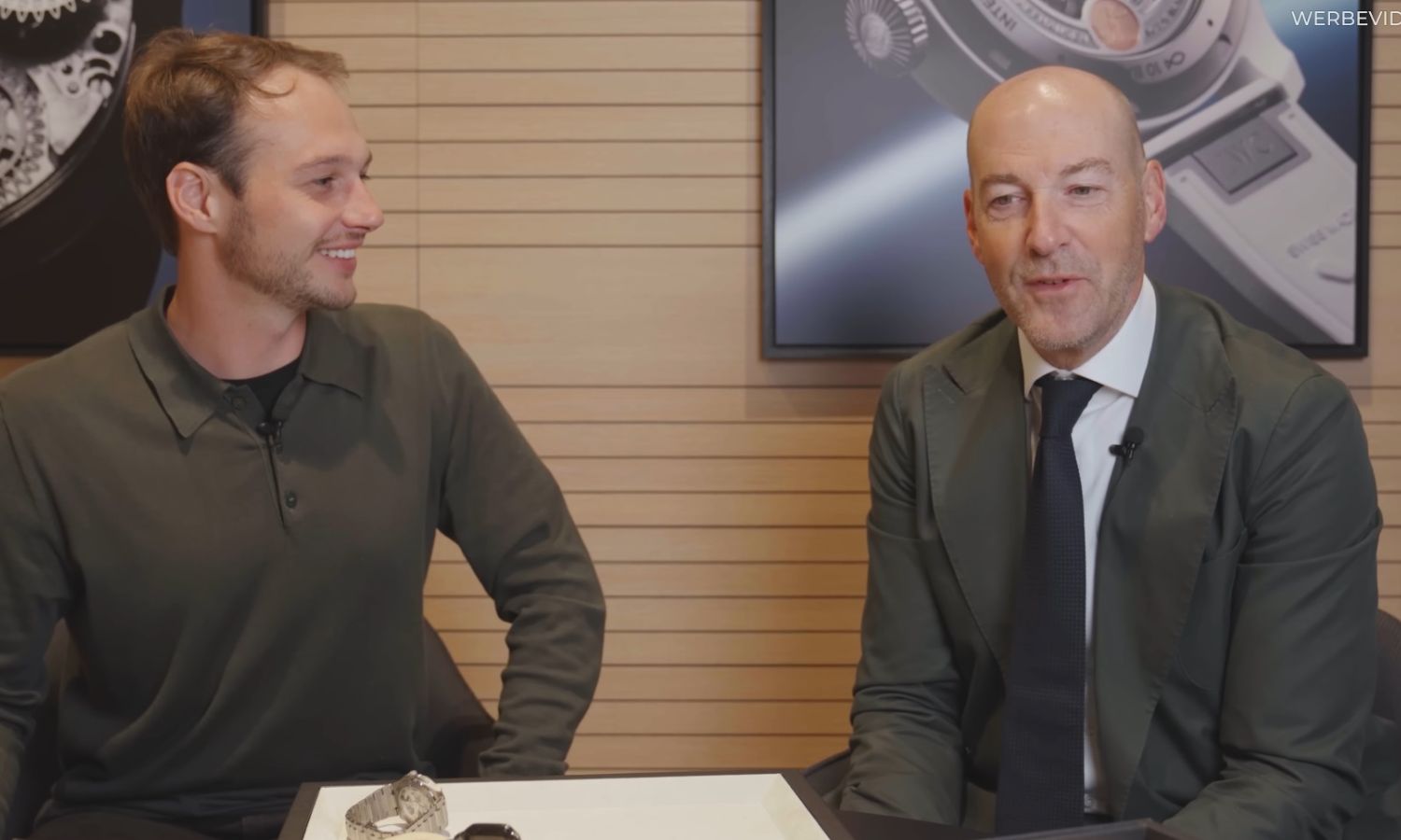 Benedict Schweiger von ALTHERR im Gespräch mit Christian Knoop von IWC.
